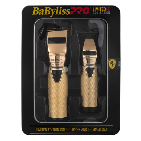 BaBylissPRO Gold FX Lithium Duo Clipper & Trimmer